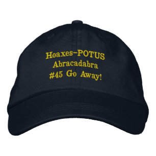 Politisk - #45 broderad keps