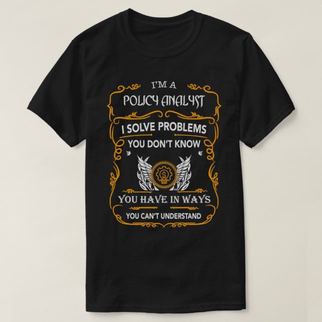 POLITISK ANALYS T SHIRT (Design framsida)