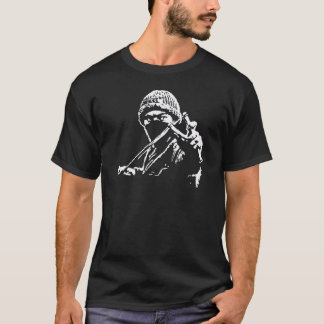 Politisk anarkistt-skjorta anti-kapitalist punk tee shirt