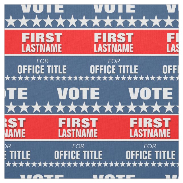 Politisk anpassningsbar tyg (Provkarta)