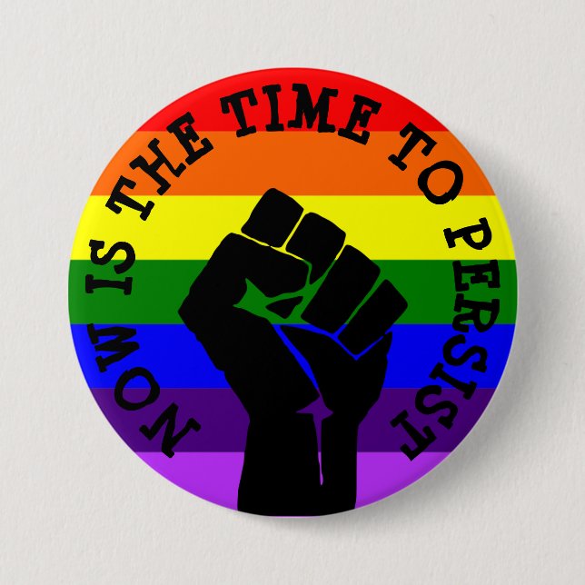 Politisk Anti-Trumf för #Resistperson som Knapp (Framsida)