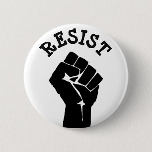 Politisk Anti-Trumf för #Resistperson som Knapp