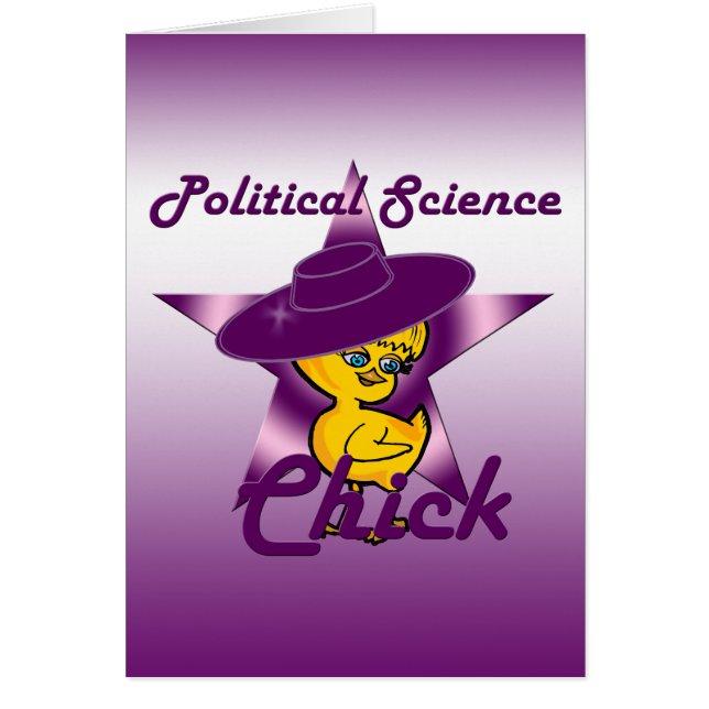Politisk Chick #9 OBS Kort (Framsidan)