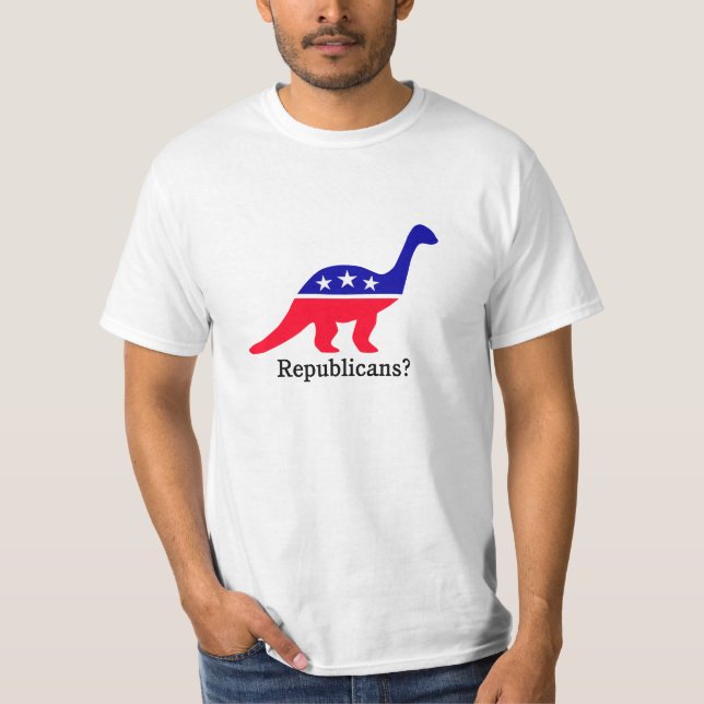 Politisk Dinosaur? Tee (Framsida)