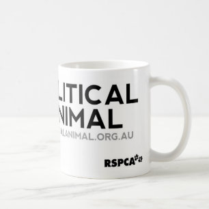 Politisk djur mugg för RSPCA
