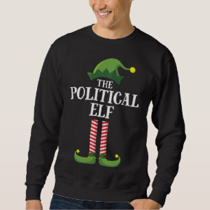 Politisk Elf Matching Family Group - Juldel Lång Ärmad Tröja