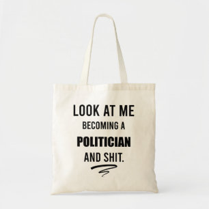 Politisk Examen Present Politisk Vetenskap T-shirt Tygkasse