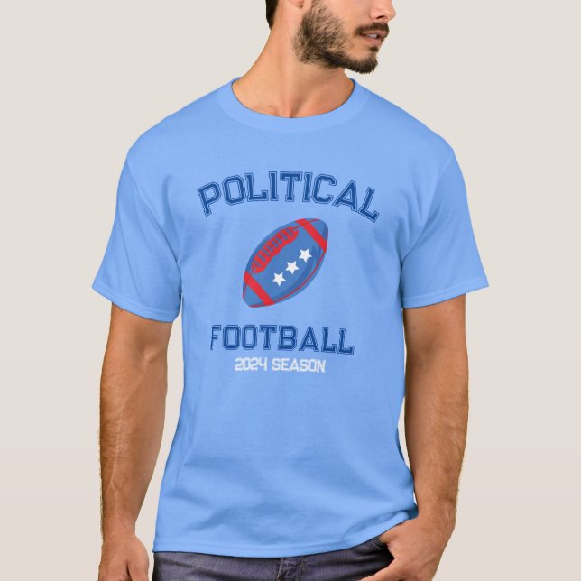 Politisk fotboll 2024 t shirt (Framsida)