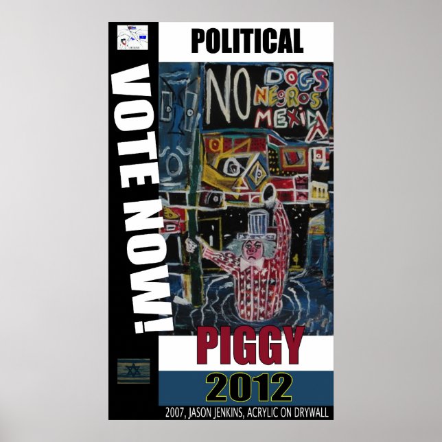 POLITISK GRIS POSTER (Framsidan)