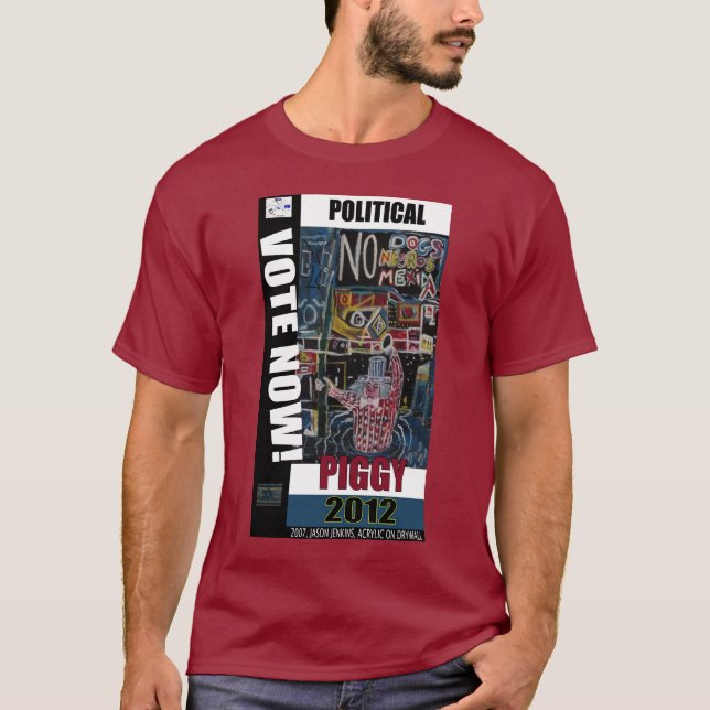 POLITISK GRISBYTTA T-SHIRT (Framsida)