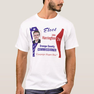 Politisk Kampanj T-Shirt (val)