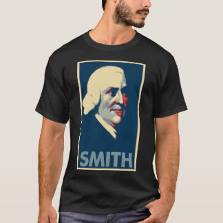 Politisk parodi för Adam smedaffisch T Shirt