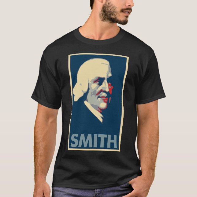 Politisk parodi för Adam smedaffisch T Shirt (Framsida)