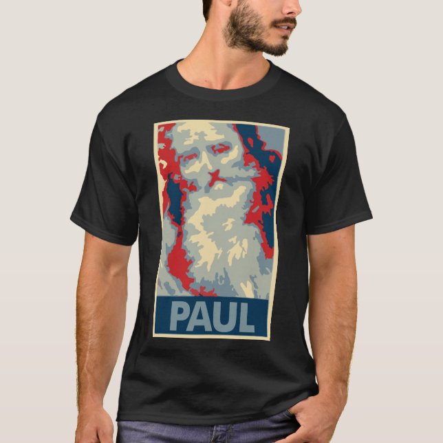 Politisk parodi för apostelPaul affisch T Shirt (Framsida)