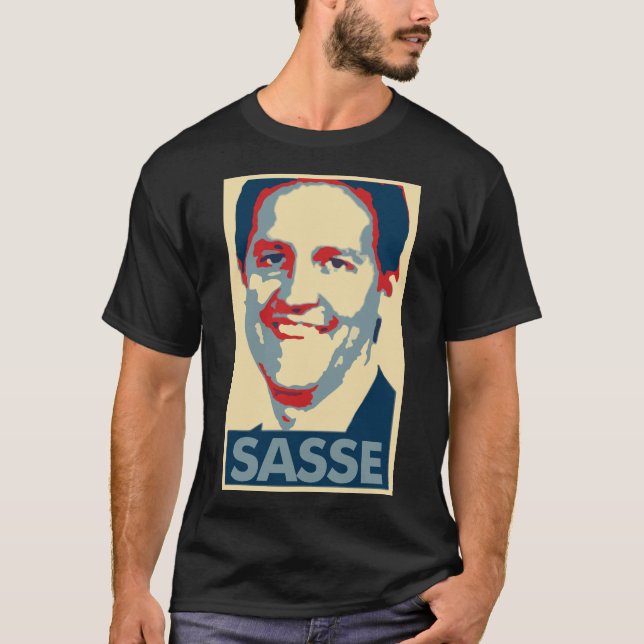 Politisk parodi för Ben Sasse affisch T Shirt (Framsida)