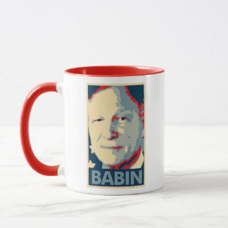 Politisk parodi för Brian Babin affisch Mugg