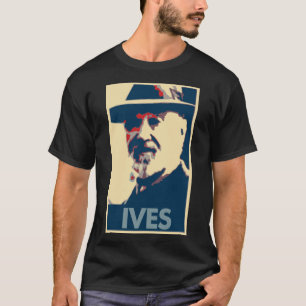 Politisk parodi för Charles Ives affisch T Shirt