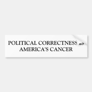 Politisk riktighet bildekal