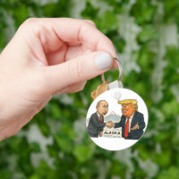 Politisk satir: Putin och Trump Meeting i Alask