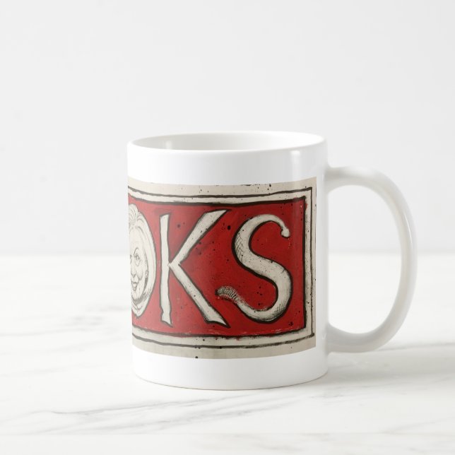 Politisk tecknad för kaffe koppar (Höger)