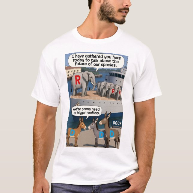 Politisk Våld 2026 Tankeväckande ! T Shirt (Framsida)