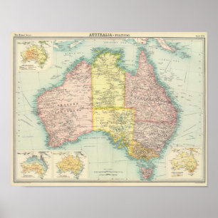 Politiska Australien Poster