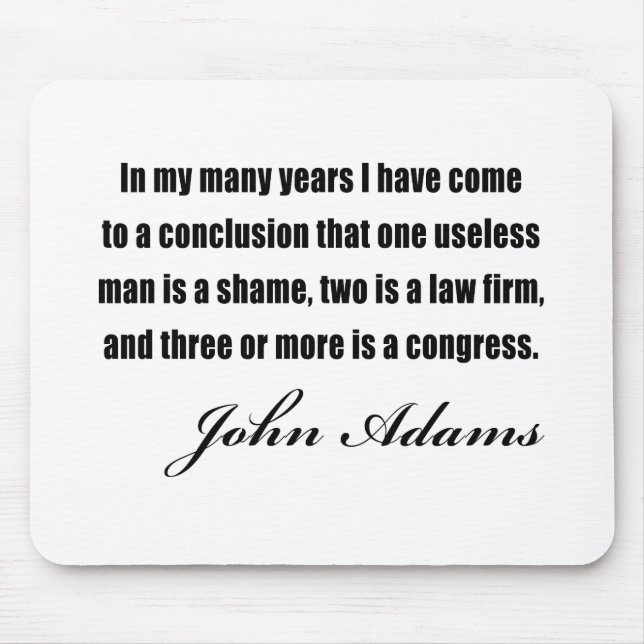 Politiska citationstecken av John Adams Musmatta (Framsidan)