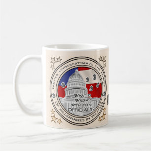 Politiska miljarder kaffemugg