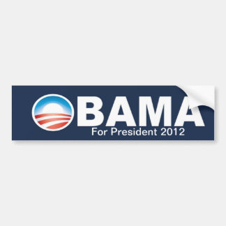 Politiska Obama utrustar 2012 bildekal