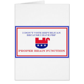 Politiska objekt hälsningskort