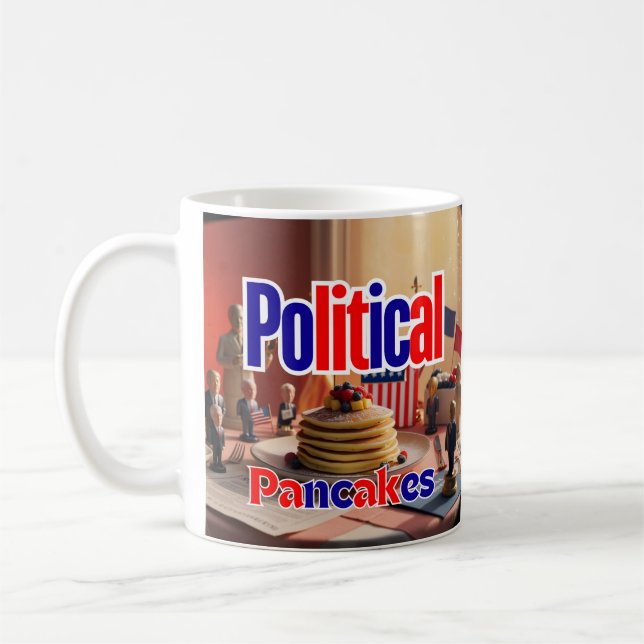 Politiska Pancakes Mugg (Vänster)