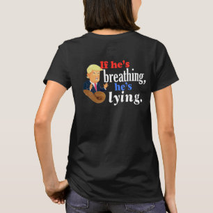 politiska protester som han ljuger t shirt