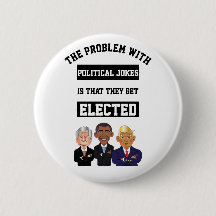 Politiska skämt får valda med trumf