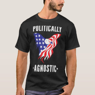 Politiskt agnostiska kvinnor i Politiskt humor Man T Shirt