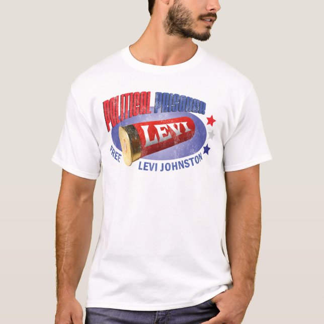 Politiskt fång Levi Johnston T Shirt (Framsida)