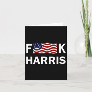 Politiskt humor F Kamala Harris Konservativ Repub Kort