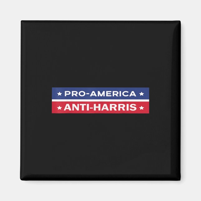 Politiskt humor F Kamala Harris Konservativ Repub Magnet (Framsidan)