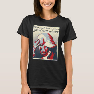 Politiskt humor med Figurer George Wa T Shirt