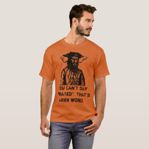 Politiskt korrekt pirat #3 t shirt