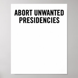 Politiskt motstånd Artikel: Avsluta oönskad presid Poster