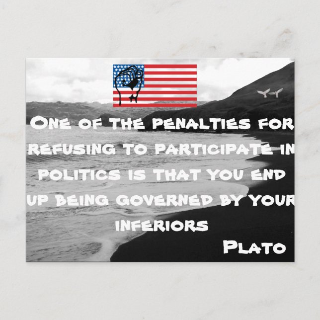 Politiskt vykort (Framsida)
