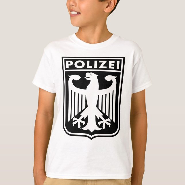 Polizei T-shirt (Framsida)