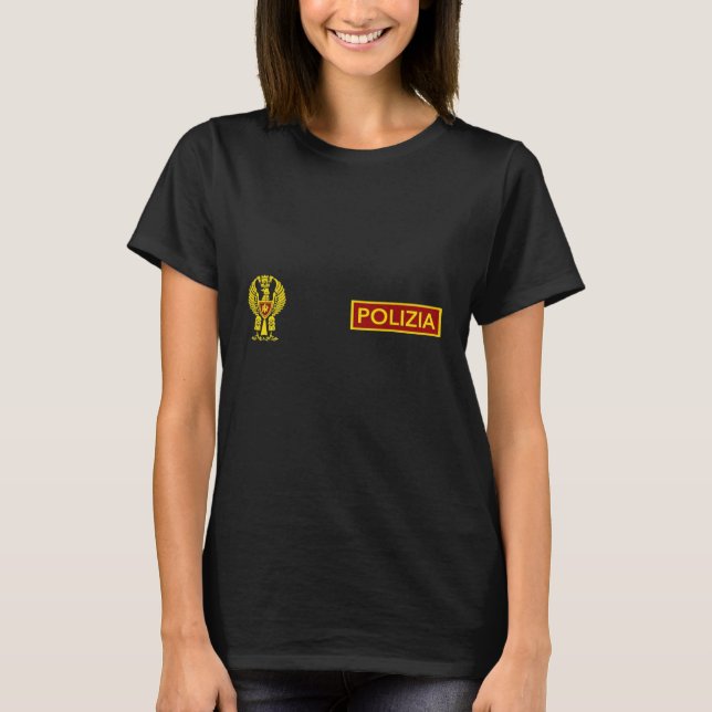 Polizia di Stato T Shirt (Framsida)