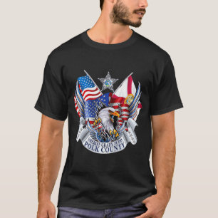 Polk County Grady Judd Patriotic Eagle T-Shirt