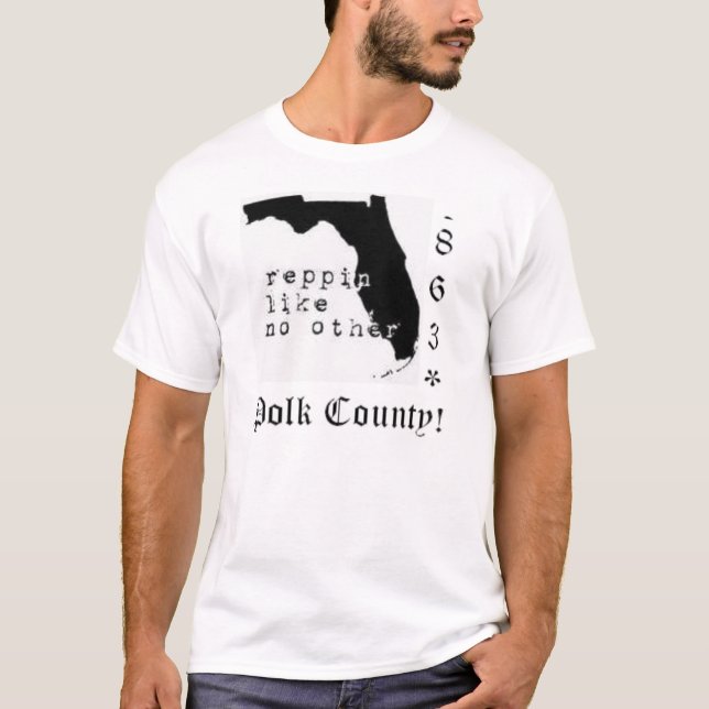 Polk County skjorta för /863 t Tee Shirt (Framsida)