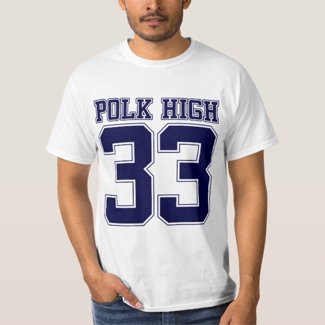 Polk kickBundy 33 baksida Tee (Framsida)