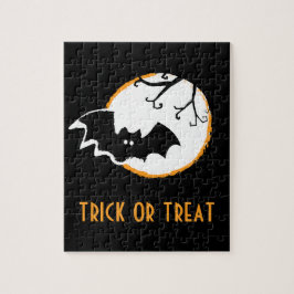 Polka Bat and Moon Pussel