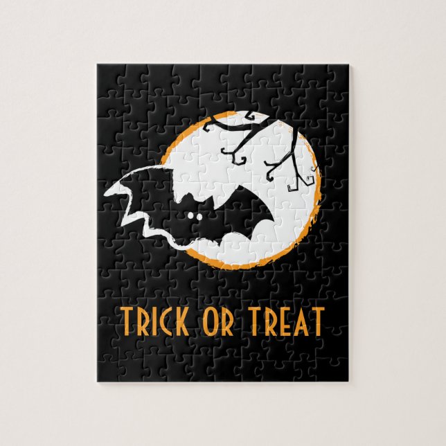 Polka Bat and Moon Pussel (Vertikal)