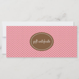 Polka Doged Boutique Stil Gift-certifikat