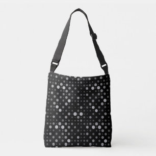 Polka Dot 01.Grått Black BG Axelväska